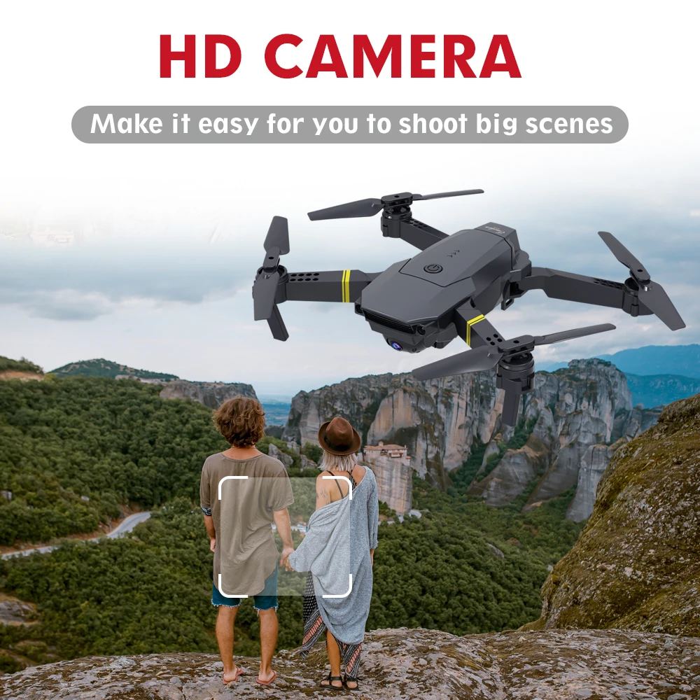Hot Sales 13 Minutes Flying Battery Long Range 4K Dual Camera Portable Small Foldable RC Drone