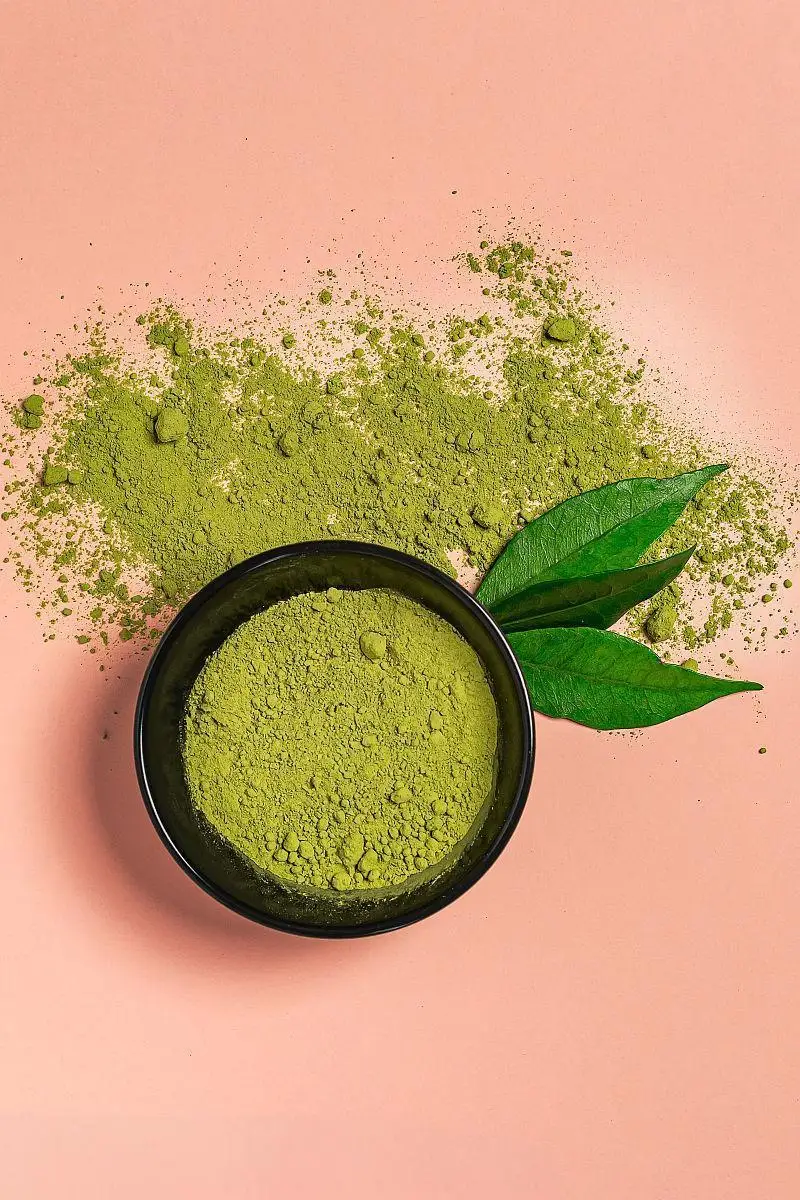Vanilla Flavored Matcha Green Tea Powder for Lattes and Desserts