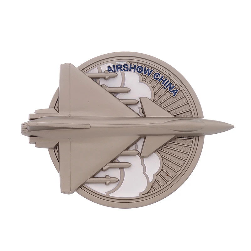 Professional Custom Creative Design plane Lapel Pin Logo 2D/3D Badge Metal soft Enamel Lapel Pins