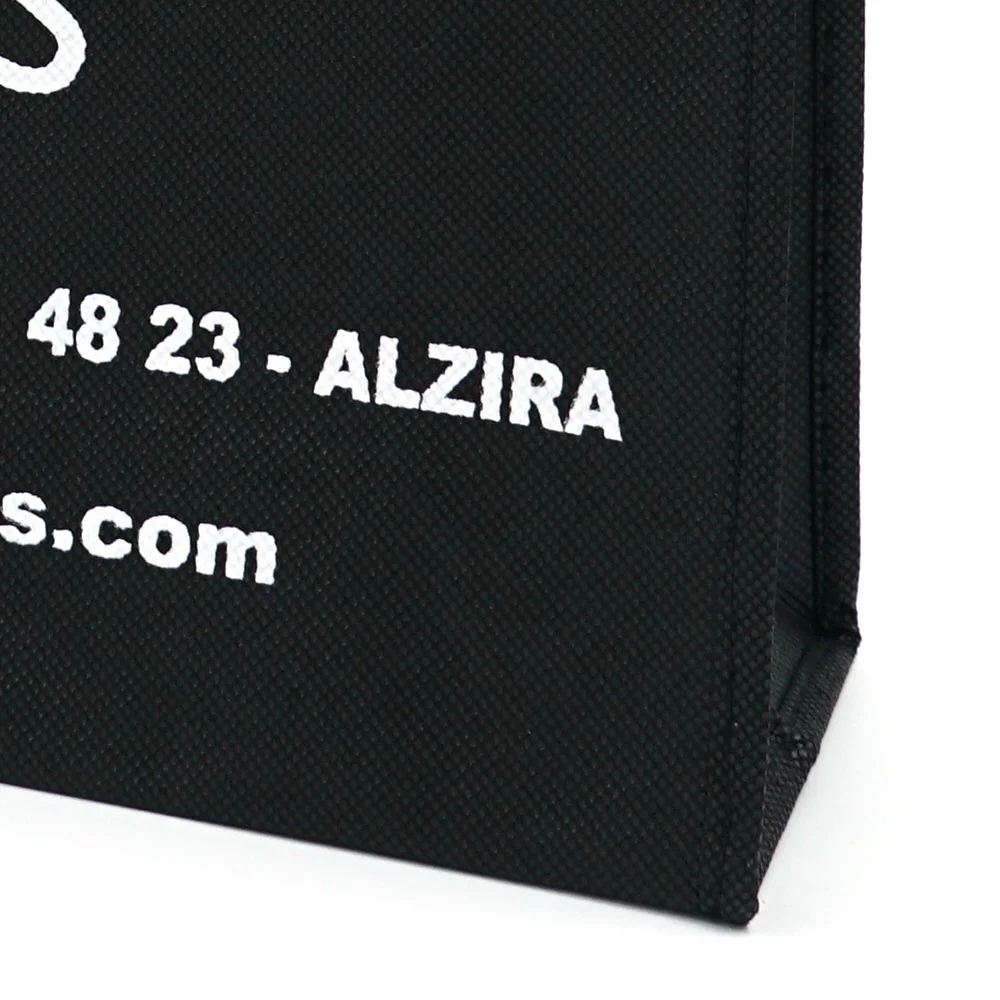 portable nonwoven tote bags Reusable Custom  nonwoven Shopping Bag Eco-Friendly Recycled Non-woven clothing shopping bag