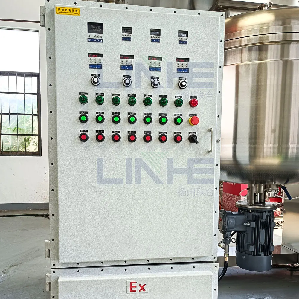 High Viscosity Cosmetic Emulsifier Mixer Body Lotion Cream Mixing Tank Multi-Function Vacuum Emulsifying Machine Mixer