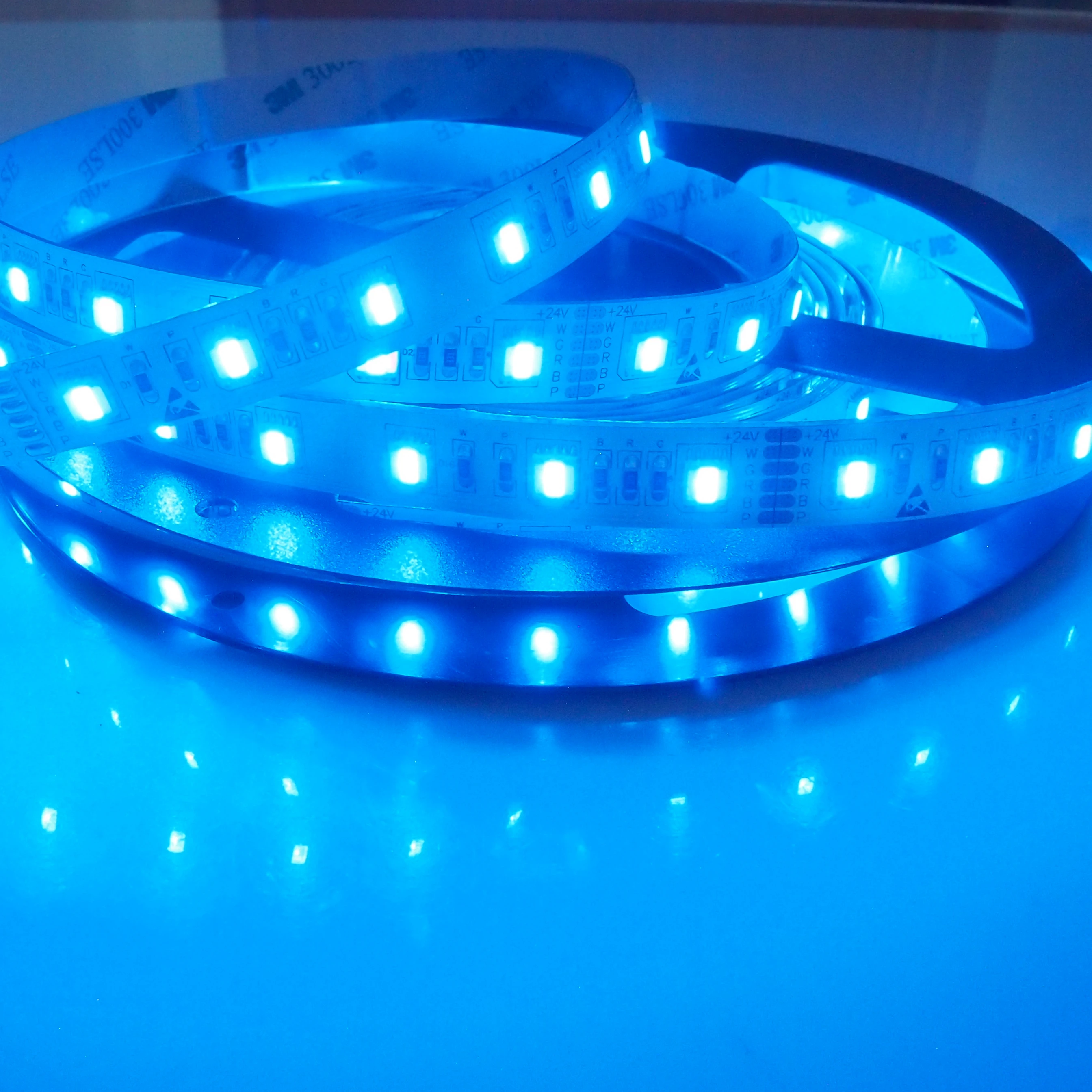 RGBCCT 5in1 Led SMD5050 120W 5m high brightness Best Quality Waterproof flexible Led strip lights projects Wholesaler RGBWW