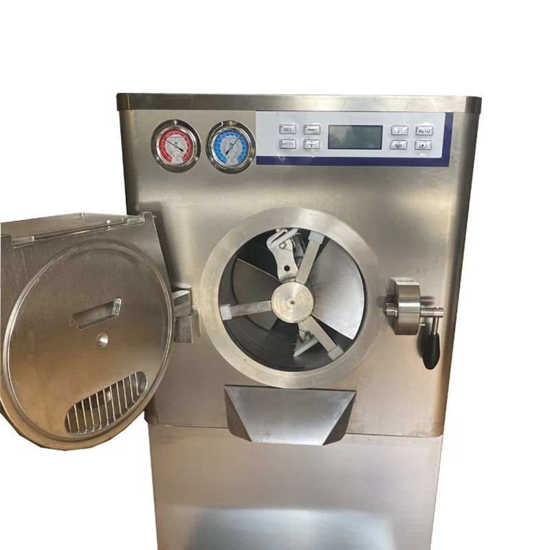 Professional Automatic Hard Ice Cream Industrial Machine Production Factory Turkey Ice Cream 100l continuous ice cream freezer