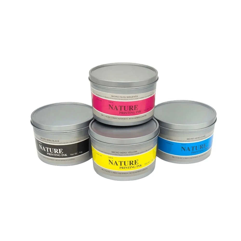CXK-Yuncai Natural Sheet-fed Offset Printing Ink, Offset CMYK Ink