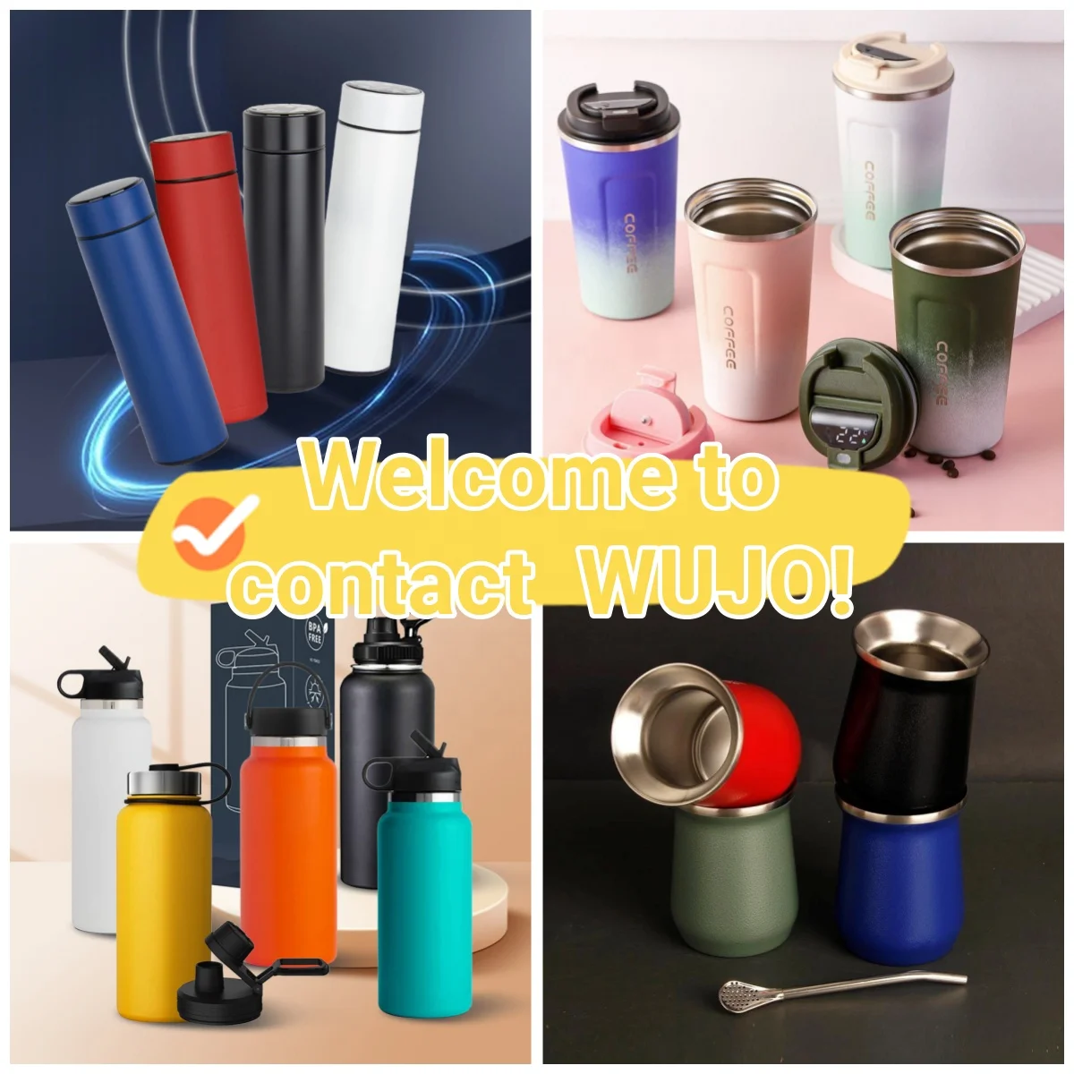 Custom Gifts Double Layer Stainless Steel Drinking Water Vacuum Cup Travel Coffee Mug Car Cup With Lid