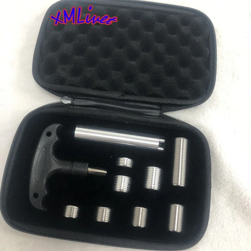 xmlivet 10pcs Pool Cue weight cartridge kit Suit for predator cues Billiards accessories wholesale