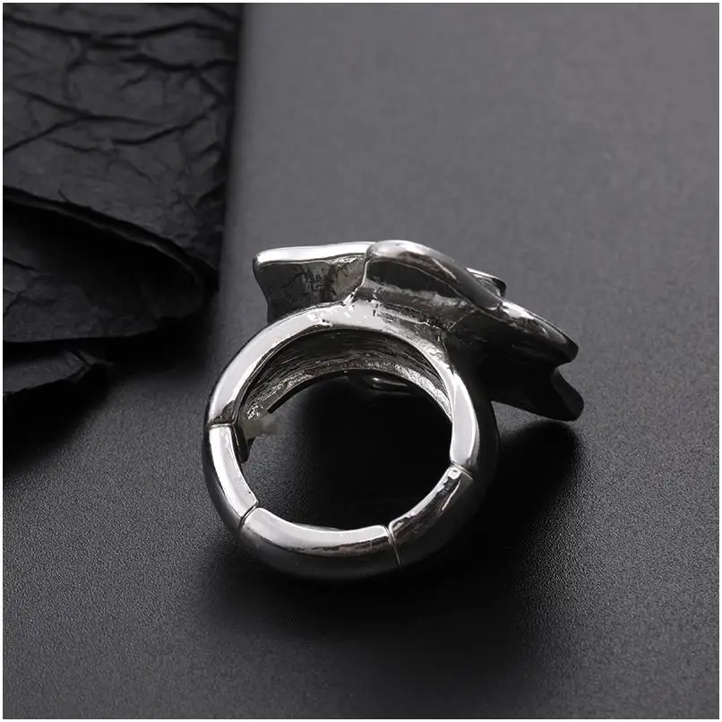 Bague de mariage en или кольца тревожные Свадебные заготовки на заказ звезда Позолоченные акриловые низкая цена резиновое греческое кольцо