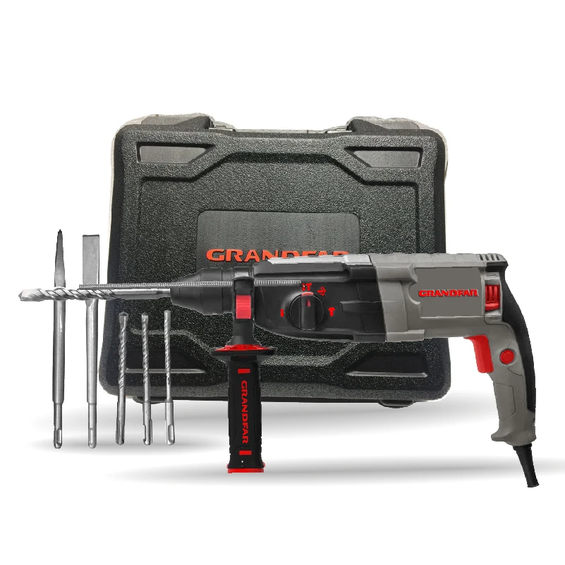 GRANDFAR High Quality China Professional Impact Rotary Hammer Drill Concrete Demolition Hammer