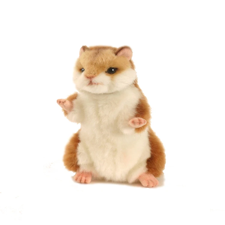 OEM Custom Cartoon Hamster Anime Figure Soft Stuffed Animals Toy Cute PP Business Mascot Souvenirs Children Wholesale Plush Toys