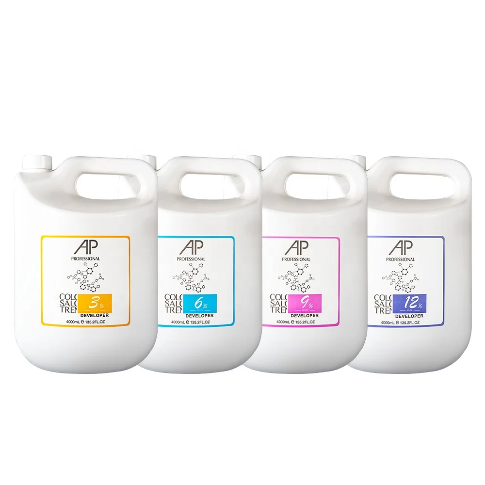 Gallon Size Bulk AP Aromatic Peroxide Developer Oxidant Cream 3% 6% 9% 12% 10VOL 20VOL 30VOL 40VOL