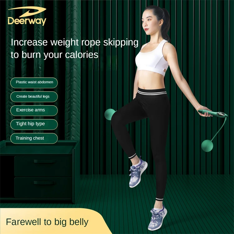 wholesale Hot Sale Weighted Cordless Smart Speed Skipping Jump Rope With Calorie Digital Counter For Home Gym Sports Fitness