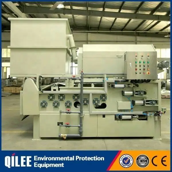 High Working Efficiency Fully Enclosed Belt Filter Press For The Project Of Environmental