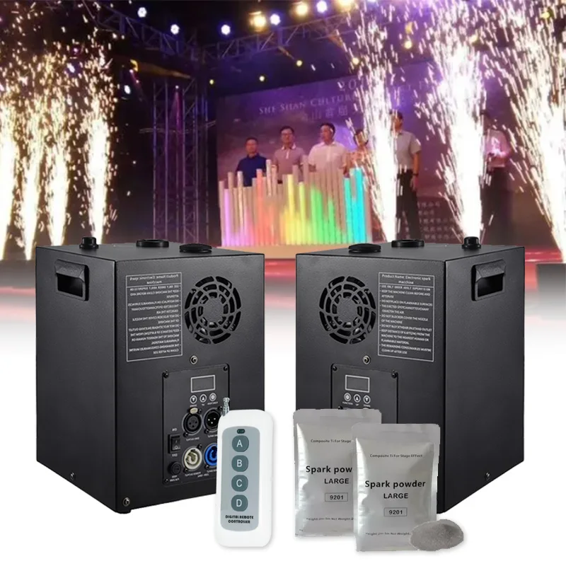 Party Wedding disco Stage Effect Equipment Cold Spark Dmx Control Fountain Machine
