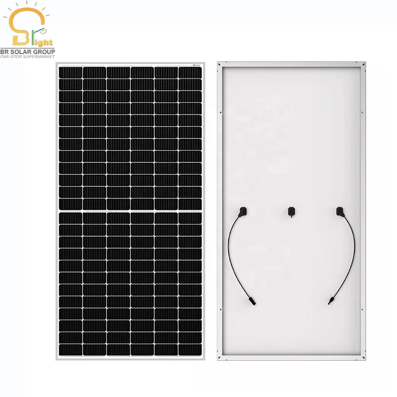BR SOLAR Solar Panel price 182mm 144cells  545W 550W 560W 570W 580W Solar modules Mono half cell  Solar Panel