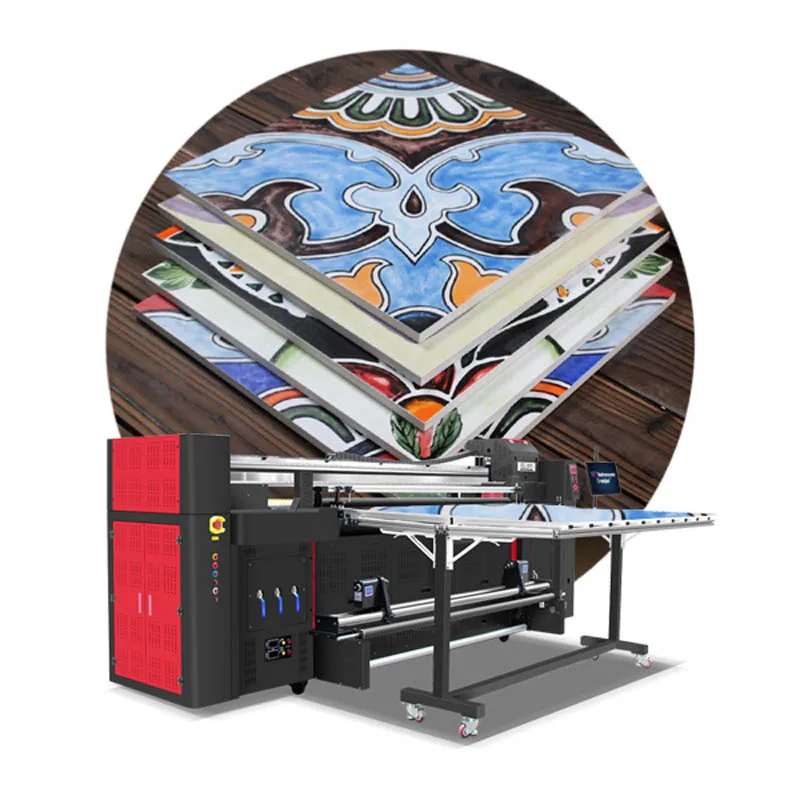 MTuTech Multifunction Combo UV Printer Factory Acrylic uv pvc foam board flatbed printer