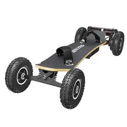 USA warehouse Terrain off Road E Skateboards belt driver Dual Motor Each 1650W*2 ODM/OEM Remote Control Electric Skate board