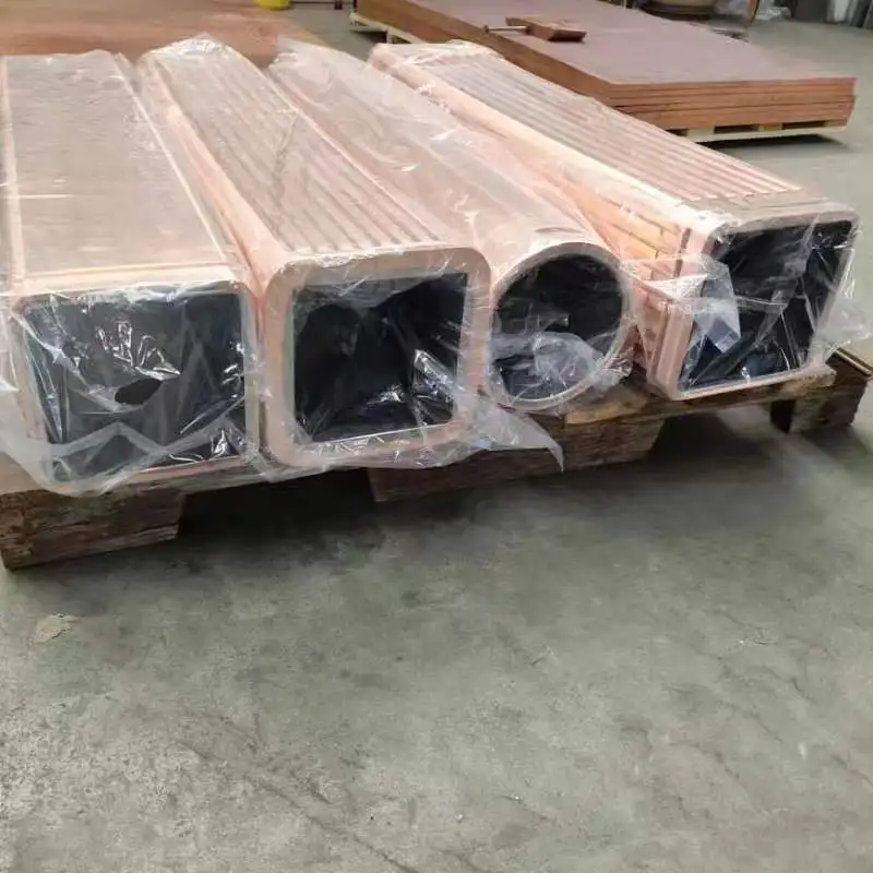 New Silver Copper Mould Tube round Square Rectangular Casting Parts with Competitive Price for CCM