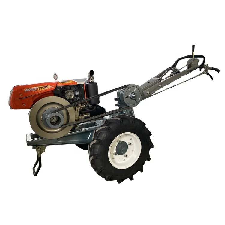 Kubota Type Small 2 Wheel 20Hp Walking Tractor For Farm Use Mini Walking Tractor 20 Hp With A Corn Planter