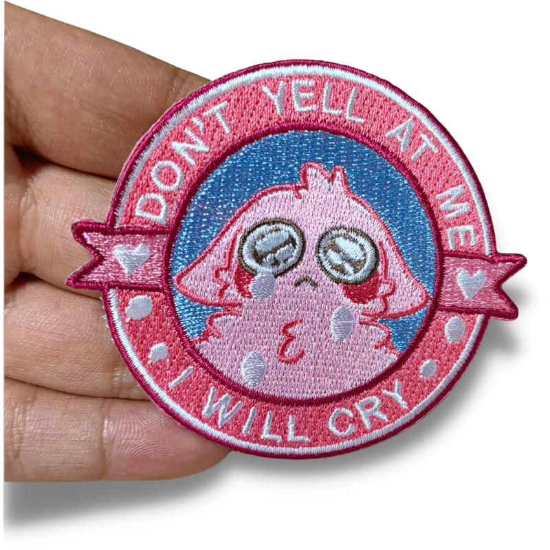 3D Designer Heat Transfer Chenille Embroidery Patch Woven Embroidered Letter Logo Patch Custom Iron On Chenille Embroidery Patch