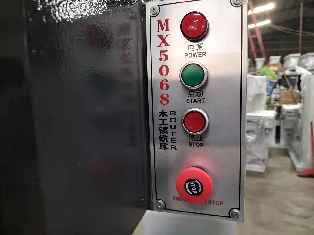 MX5068 Woodworking Spindle Moulder Vertical Pin Router Milling Shaper Machine