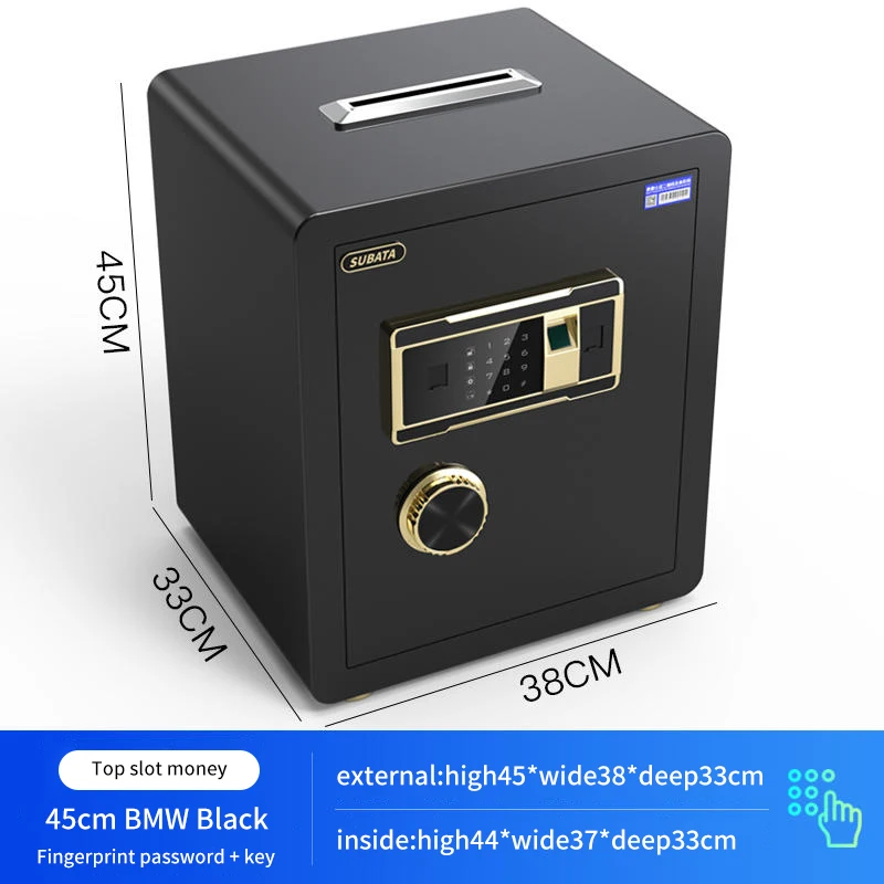 Офисный Сейф для хранения в отеле, шкаф для домашних денег, сейф, огнеупорный