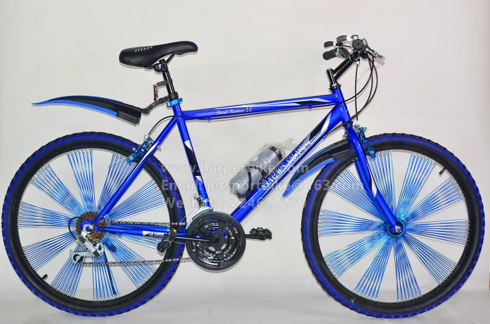 Unique design mtb bicycle mens cycle mountain bike with 140 spokes wheels