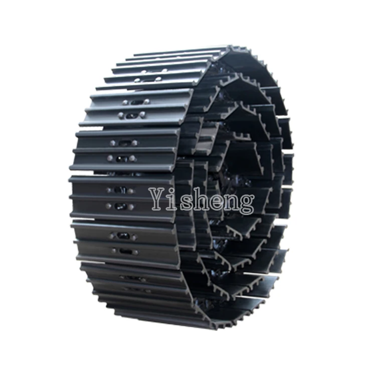 EC300 EC330B EC340 EC360B EC360LC Excavator chassis track shoe assy track chain with shoe track group