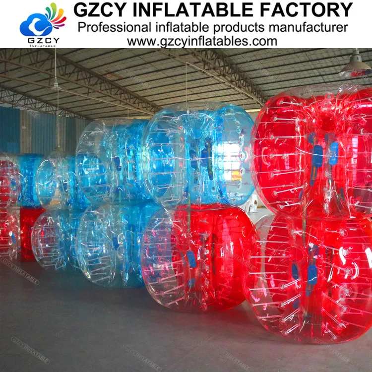 Factory durable futbol burbuja human bubble ball adults body zorb cheap bumper ball inflatable ball