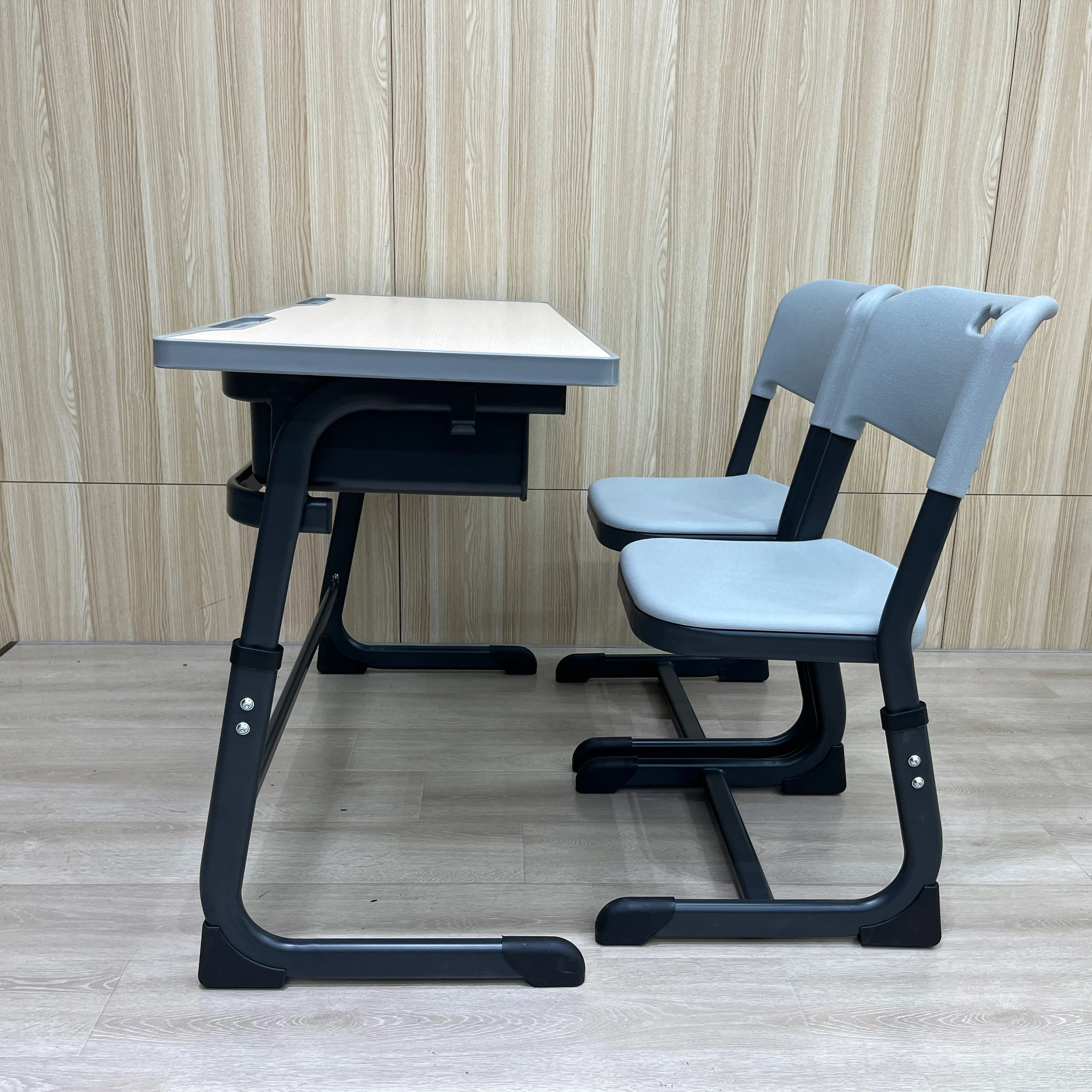 2022 Popular Elementary School Furniture Height Adjustment School Desks And Chairs Study Table For Students