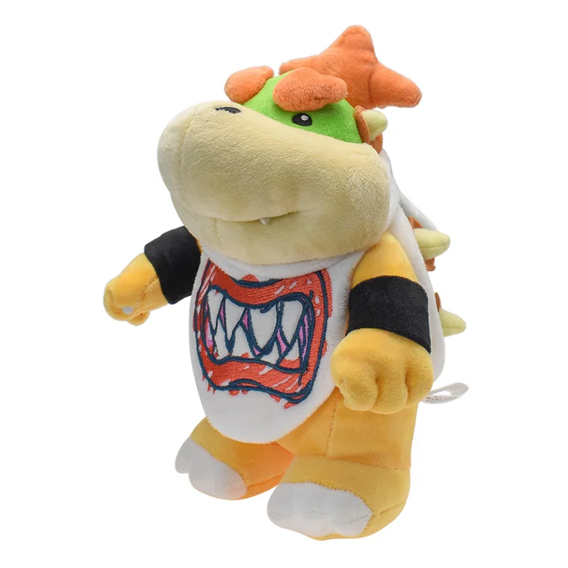 free shipping 20cm for Child Birthday Gift Christmas High Quality Children Plush toy dragon bowser jr Soft Stuffed Plush Toy  HH