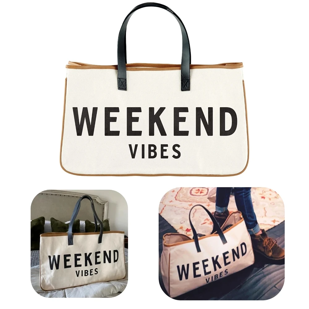 Shopping Weekend Bolso Large Capacity Votton Hemp Tote Bags Sac A Main tote bags with custom printed logo