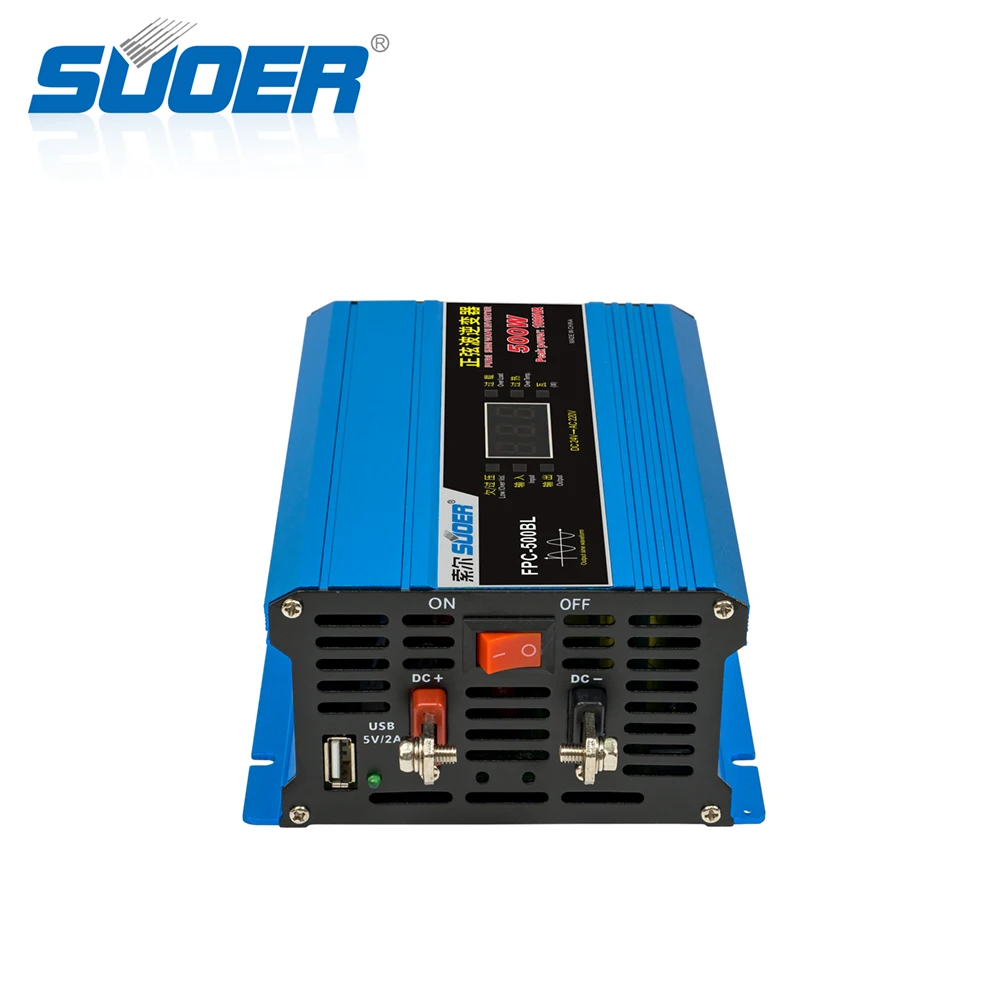 Factory DC to AC off grid Pure Sine Wave Inverter 12V TO 220V 500W 1KW 2KW 3KW 3000 watt Car Power Inverter