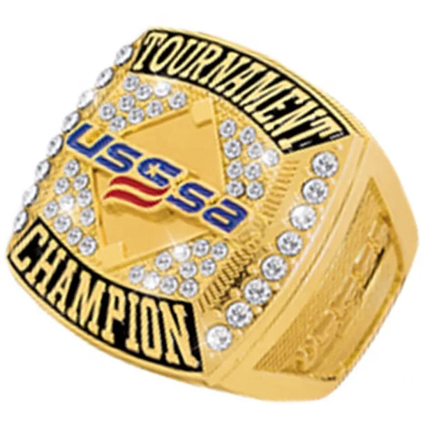 Antique finished 925 sterling silver national football championship ring men ring