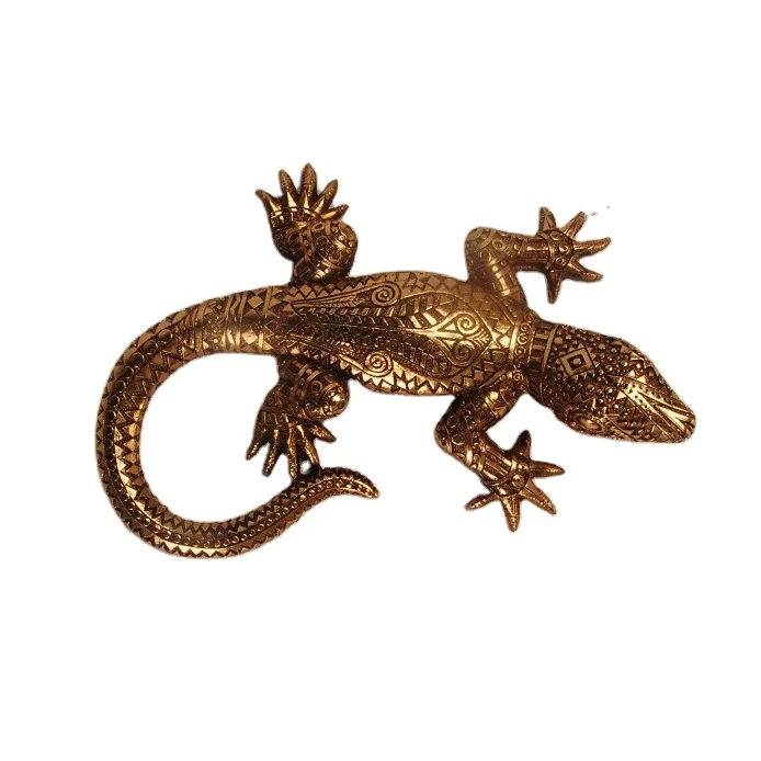 Factory wholesale Resin home decorations resin animal figurines gecko Sculptural ornament crafts