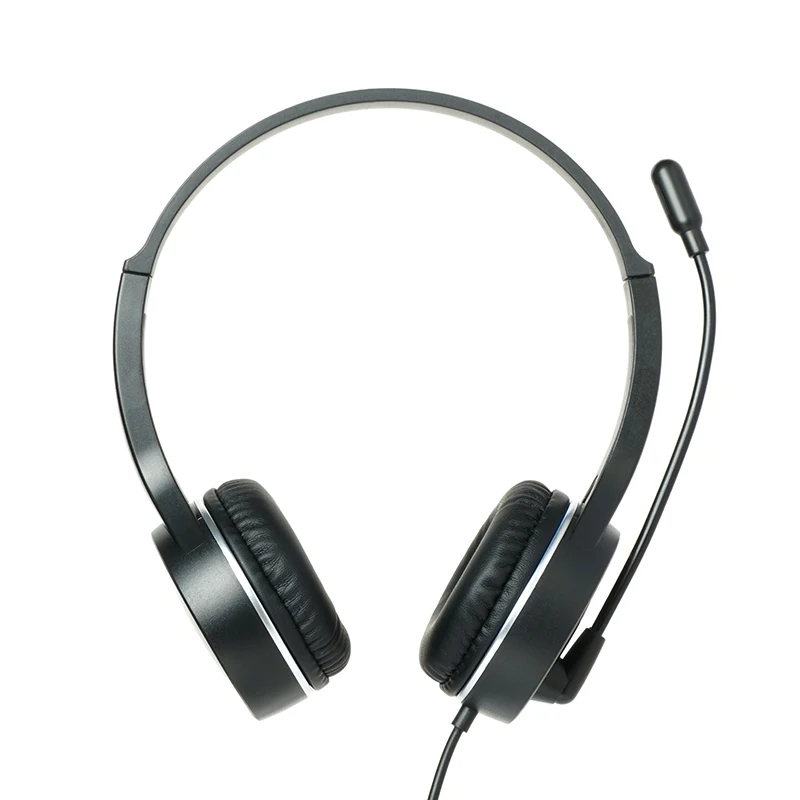 soyto G30C wired headphone for office call center meeting online learning noise cancelling 3.5mm USB plug  headset for pc phone