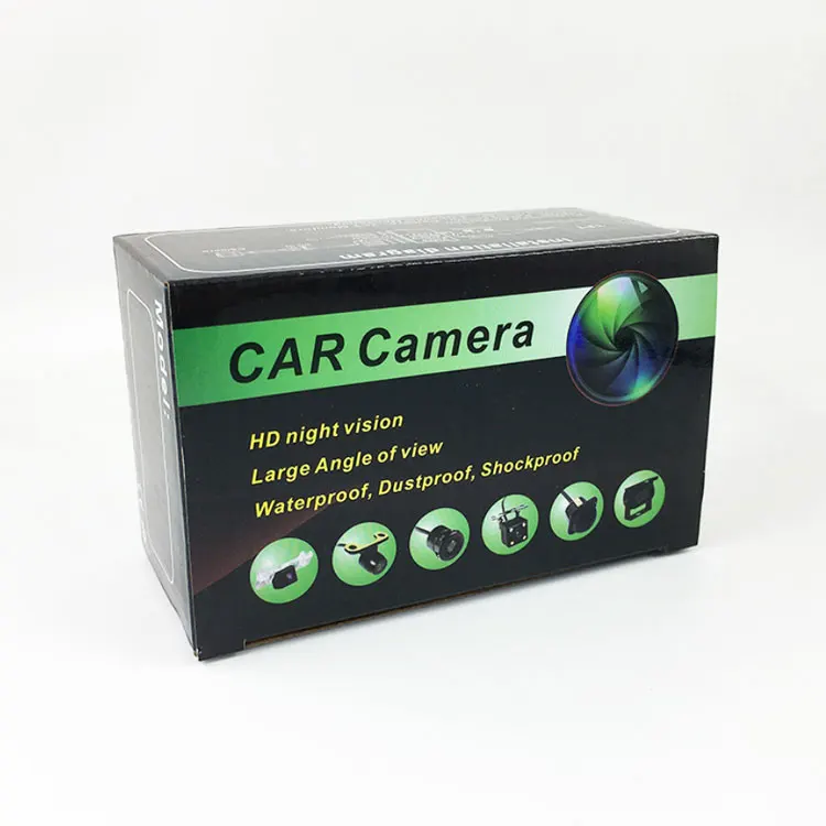 Waterproof 12V Universal Car Rear View Camera 12Pcs Led lights Night Vision Rearview Reverse Back Up Car Camera