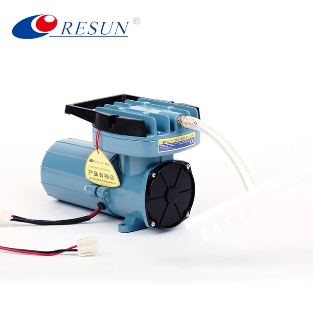 MPQ-906 Resun Low Voltage Centrifugal Shaft Fish Pond Equipment  Electric Air Pump For Fish Market