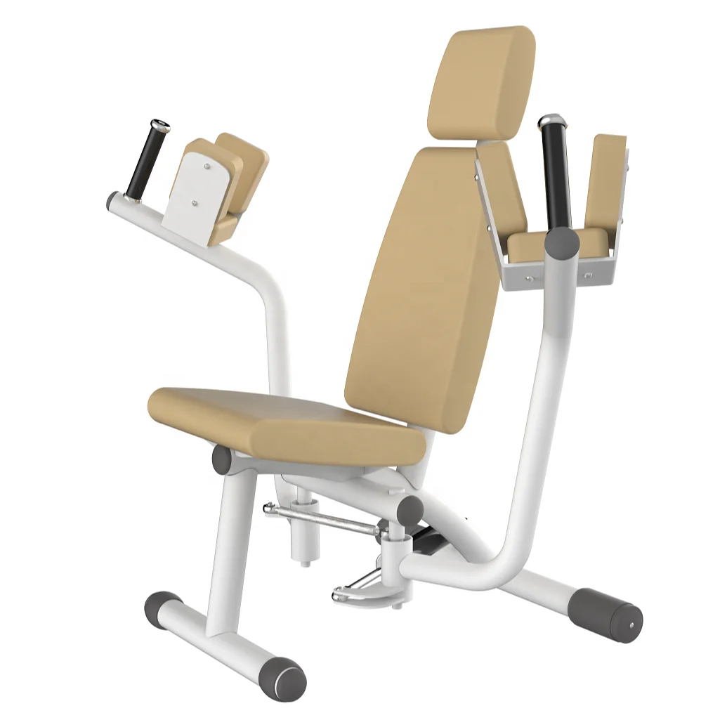 Indoor Hydraulic Biceps Triceps Cylinder Pneumatic Gym Equipment Camber Curl For The Elder JLC-NS06