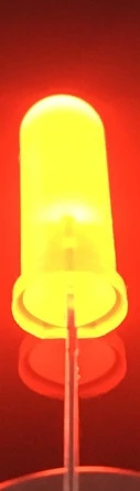 RoHS ce 5 years warranty super bright 0.06w 5mm red round led diode 625nm lens red diffused