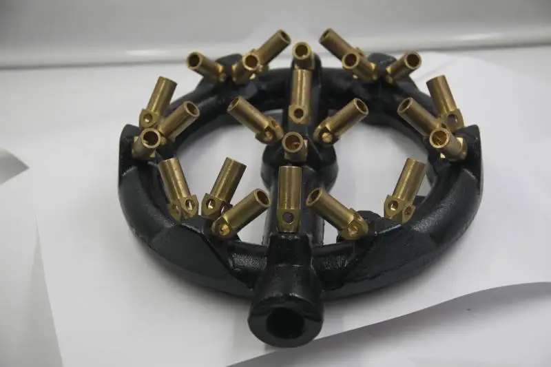 Good quality long service time 23 Tips Jet Burner Propane Gas Wok Burner Stable Powerful flame Stable Powerful flame