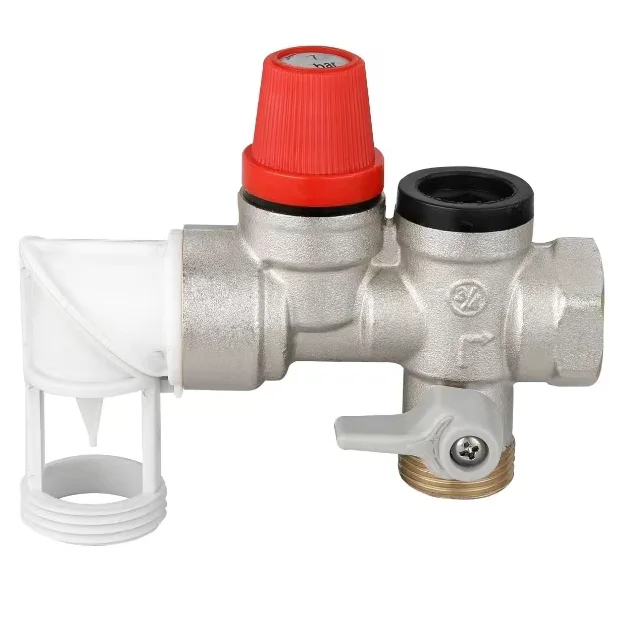 Многофункциональные гидравлические латунные рельефные группы безопасности для нагревателей хранения горячей воды 1/2 3/4 дюйма