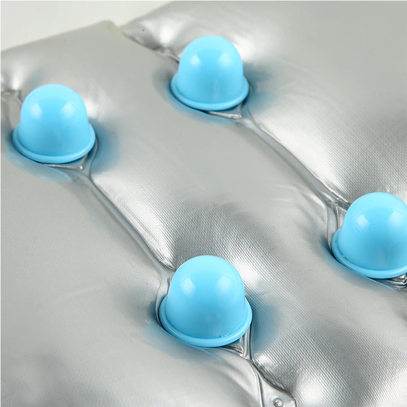 inflatable vibrating battery operated back waist massage cushion