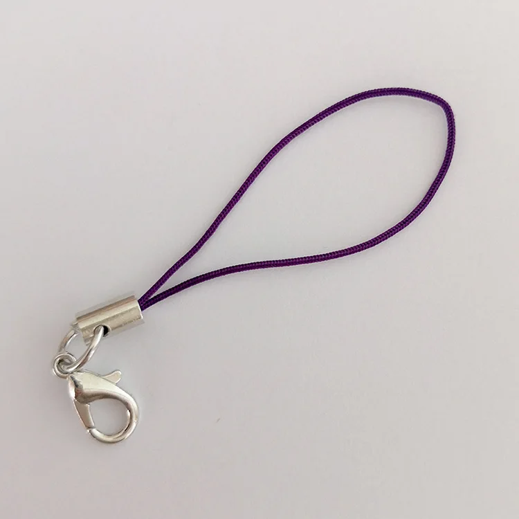 Charm Straps Lobster Buckle Rope Wrist Strap Keychain Cell Phone Lariat Mobile Phone Charms Straps DIY Crafts