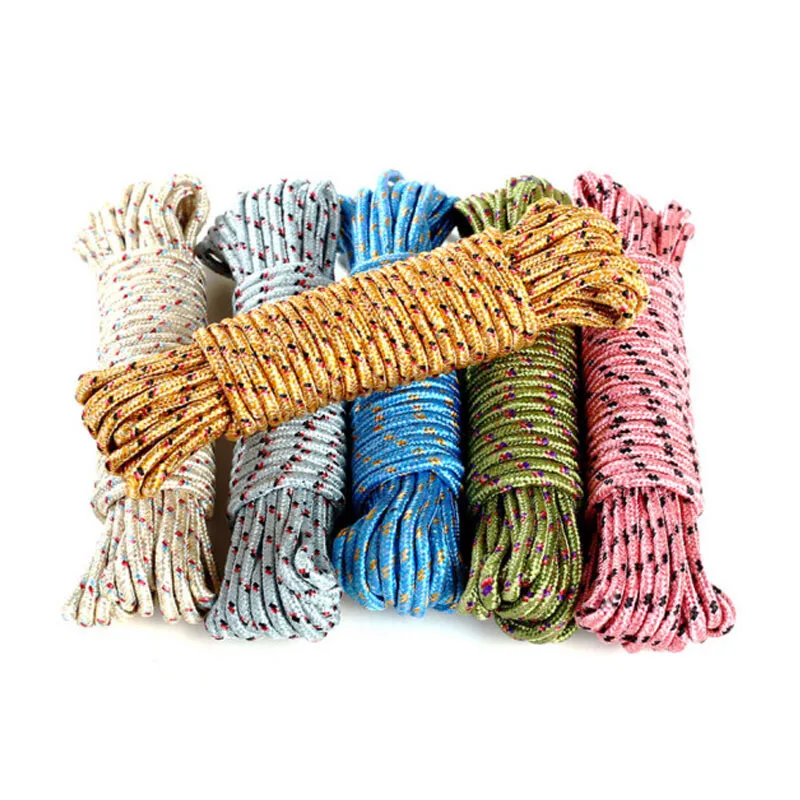6mm 8mm 10mm braided polyester nylon rope for sale