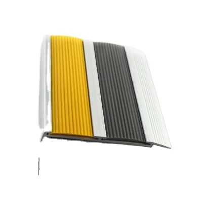 China supplier Factory Sale soundproofing Anti-slip strip Laminate Floor aluminium stair nosing
