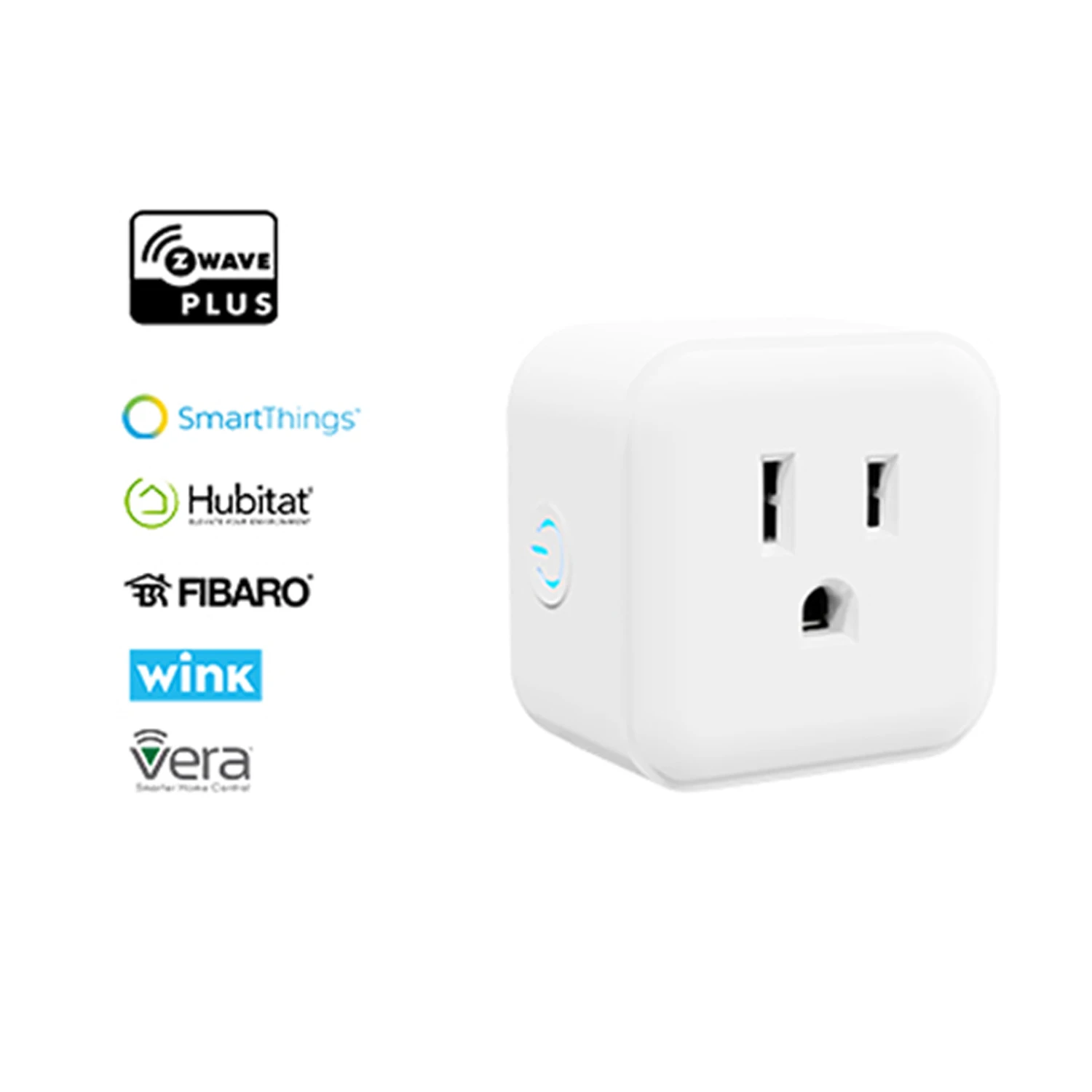 Z-wave Outlet Smart Mini Power Socket and Light Switch Extension Socket Z Wave Outlet with Smart Energy Monitor Home Automation