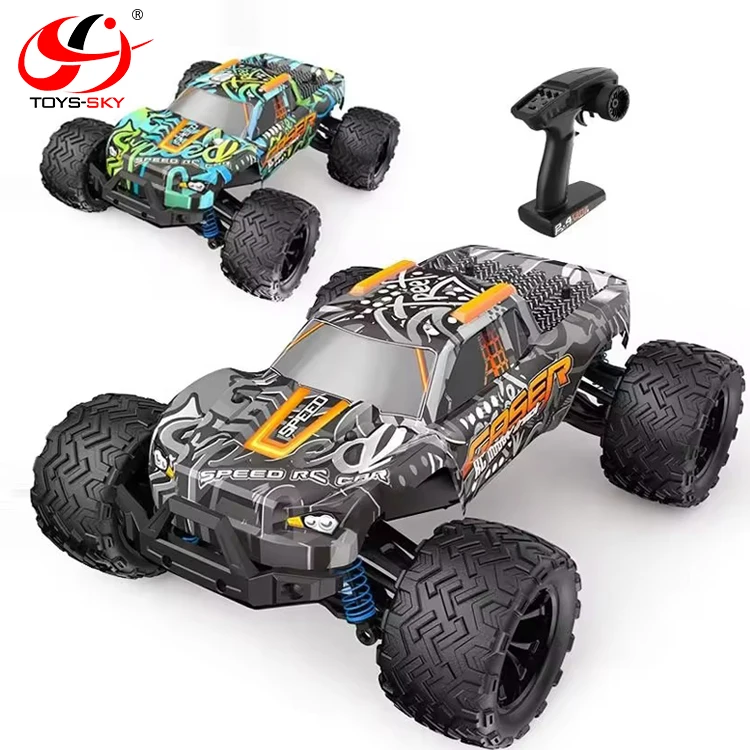 1:14 Full Scale High Speed Remote control Toy Cars Monster Truck 4WD Off-Road Climbing Racing RC Car with Rado control