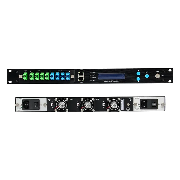 Оптический усилитель высокой мощности multi-port1550nm WDM Edfa Gepon Olt стабильный 16 портов
