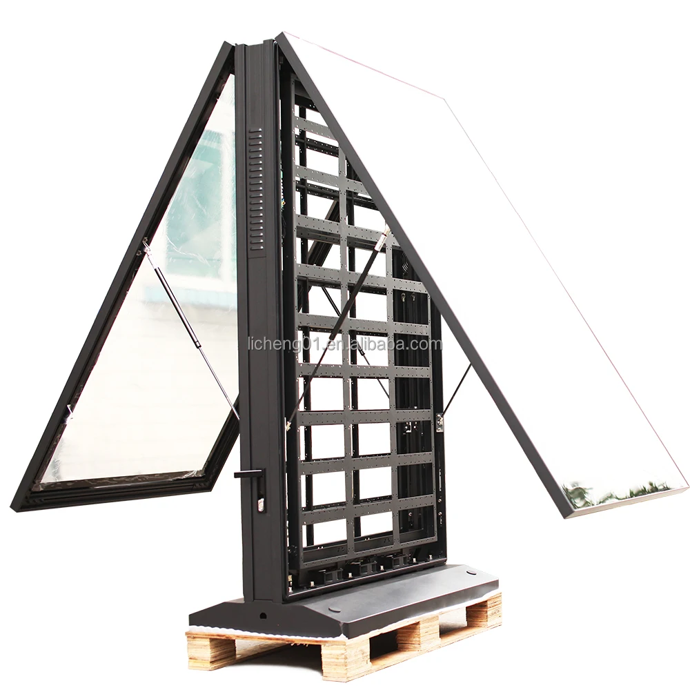 Aluminum LED display monitor cabinet outdoor LED totem cabinet aluminum box