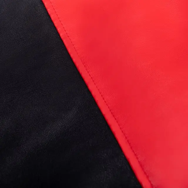 Winter Vintage Casual Customize Breathable Windproof Motorcycle PU Jacket Premium Pure Leather Jacket for Men